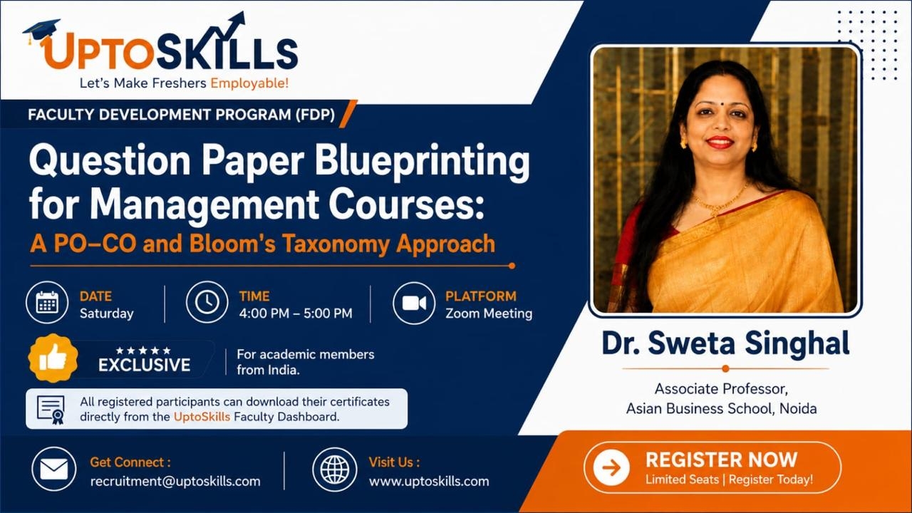 Question Paper Blueprinting for Management Courses